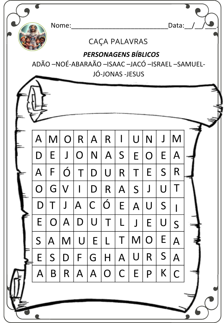 Cópia de Cópia de ATIVIDADES ABC BÍBLICAS